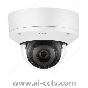 Samsung Hanwha PND-A6081RV/KAP P Series 2MP AI Indoor Night Vision Vandal Dome IP Security Camera